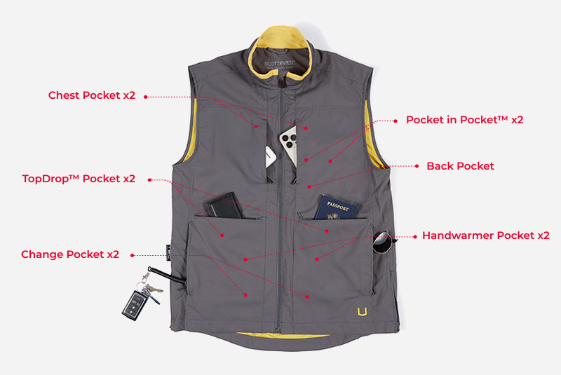 travel vest on sale