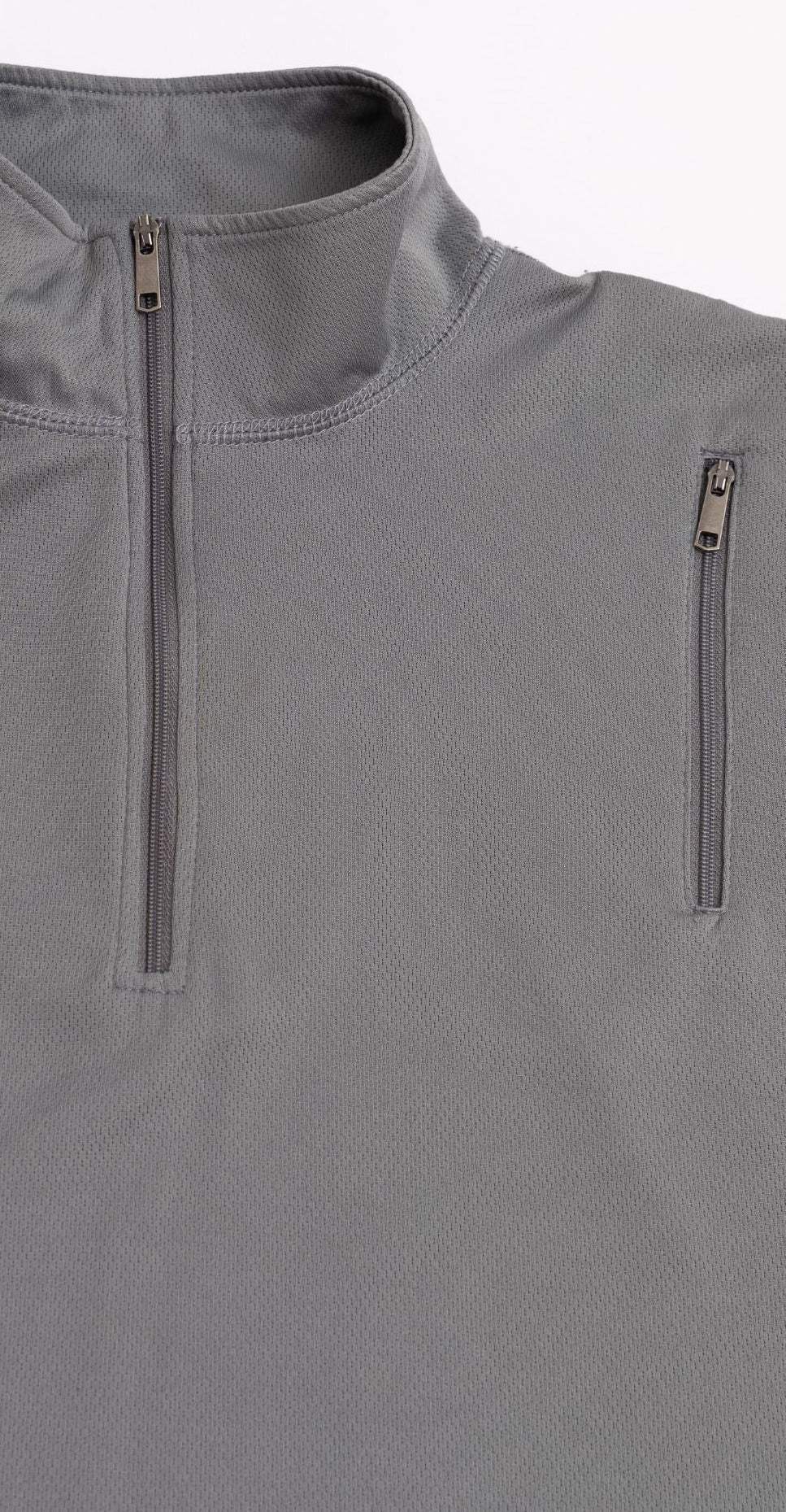 Qzip Qzip Men's Zip Pullover Shirt with Hidden Pockets | SCOTTeVEST