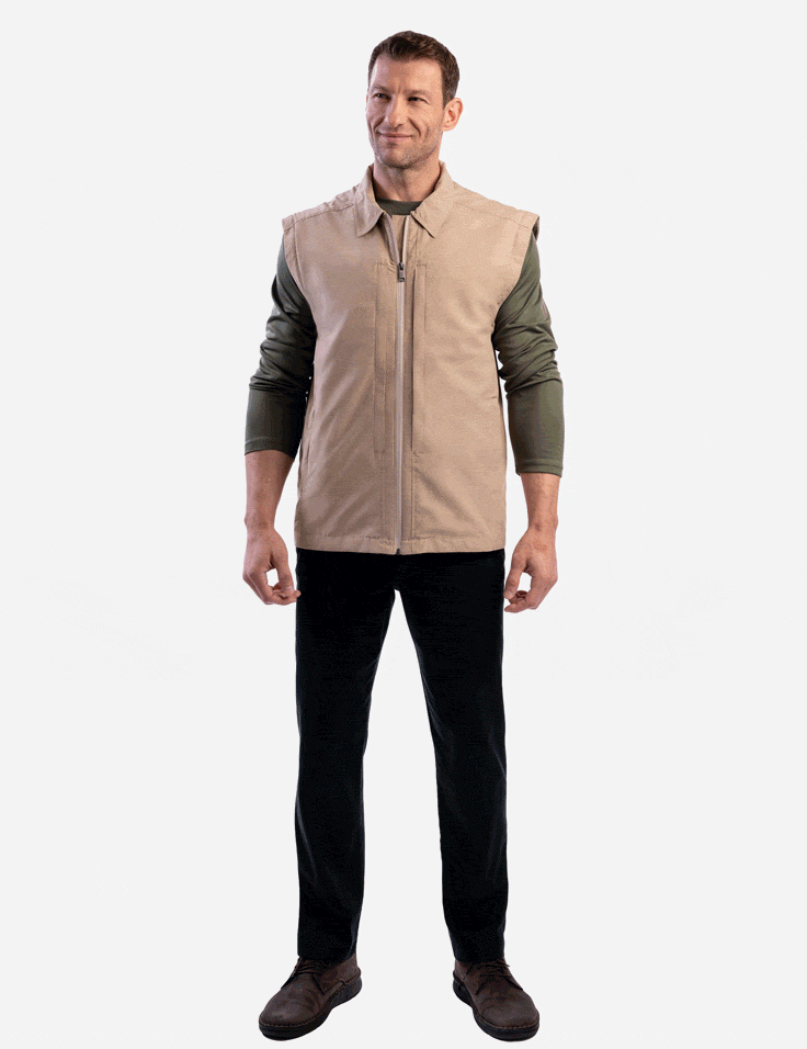 Mens jacket best sale with inside pockets
