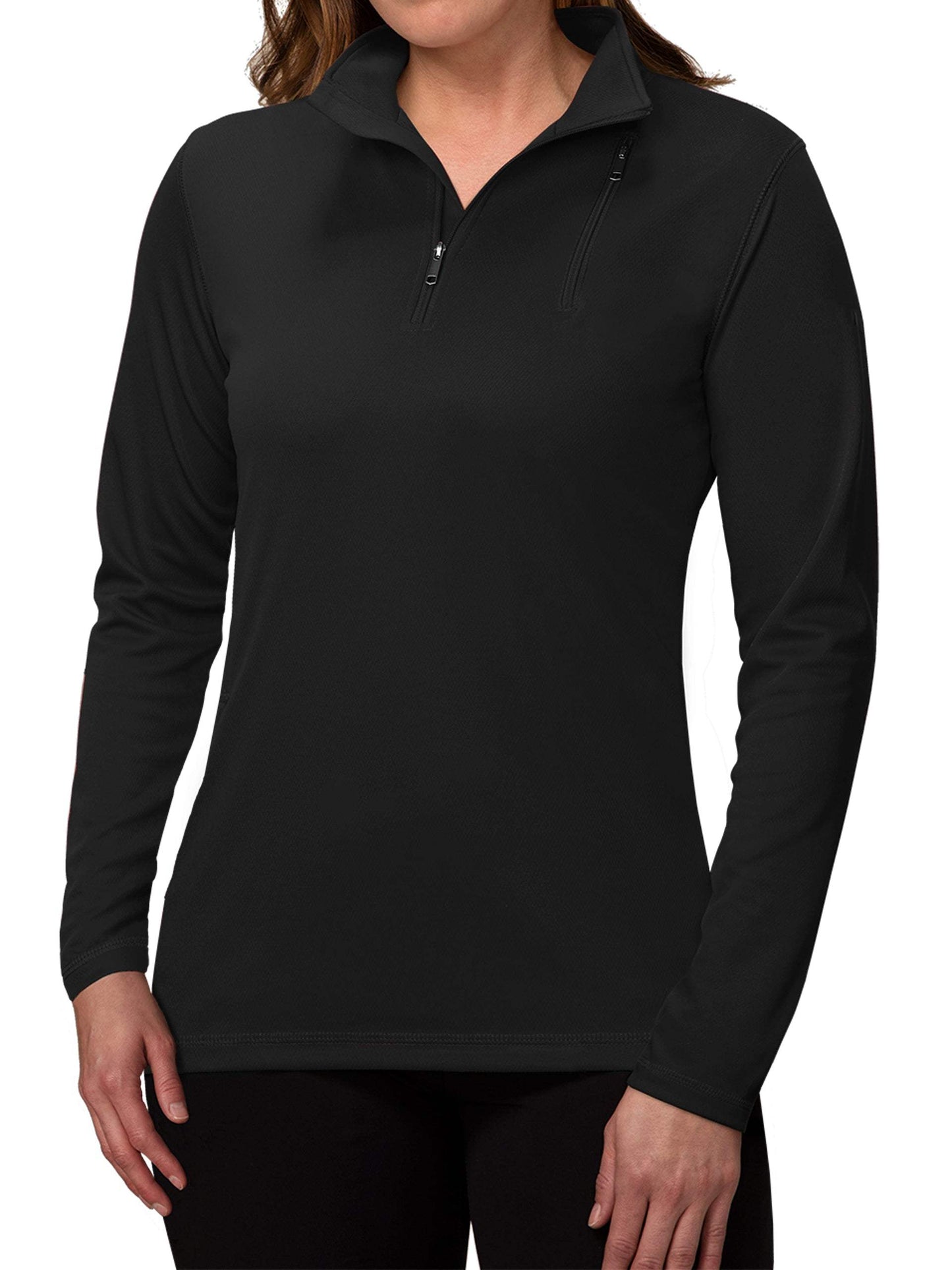 Qzip Qzip Women's Zip Pullover Sport with Hidden Pockets | SCOTTeVEST