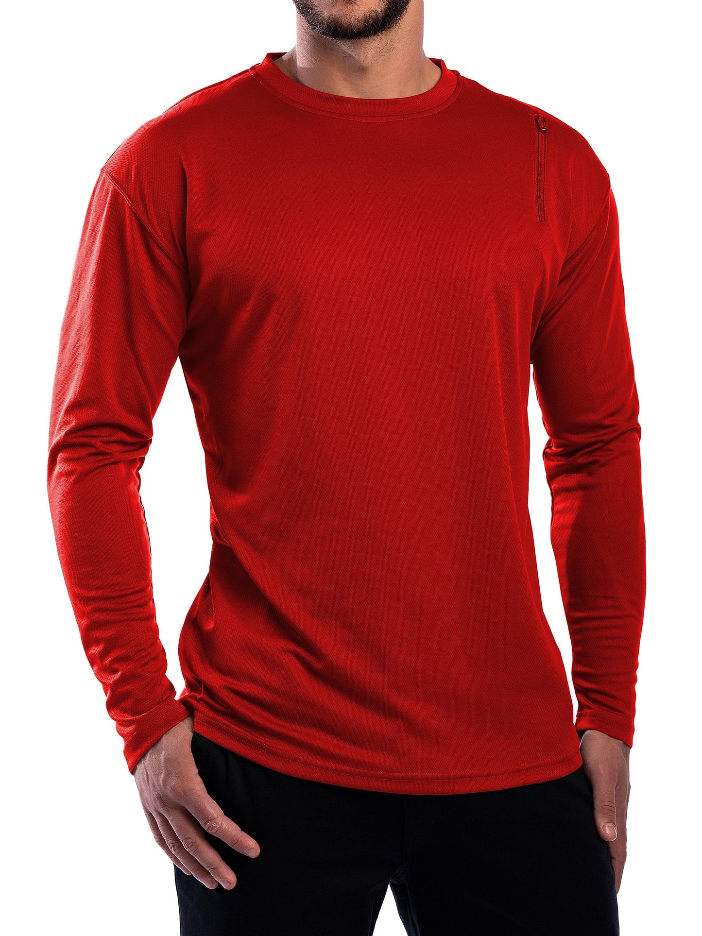 Scottevest Performance T-Shirt Long Sleeve 3 Pockets – SCOTTeVEST