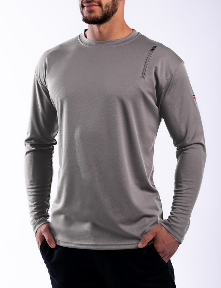 Scottevest Performance T-Shirt Long Sleeve 3 Pockets – SCOTTeVEST