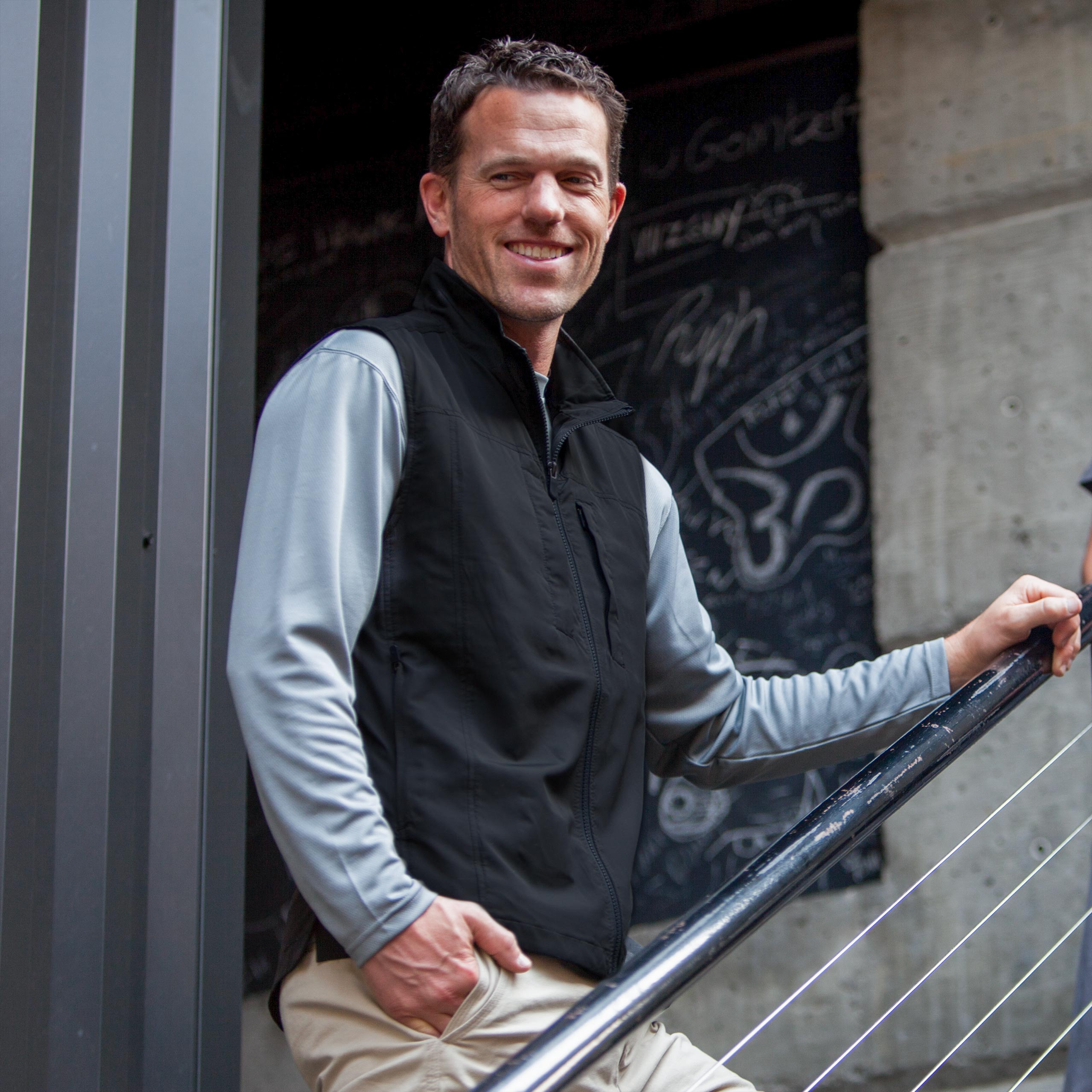 Featherweight Light Weight Men's Travel Vest with Hidden Pockets