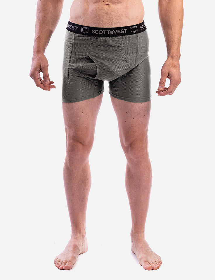 Men's underwear with pocket sales